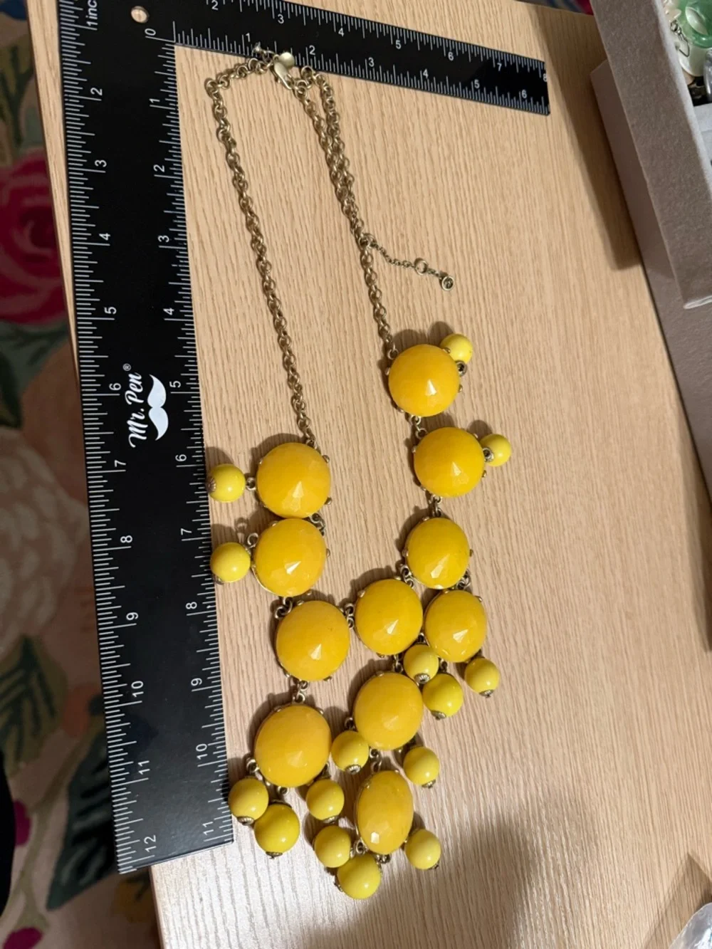 J.‎ Crew Bright Yellow Statement Bib Necklace